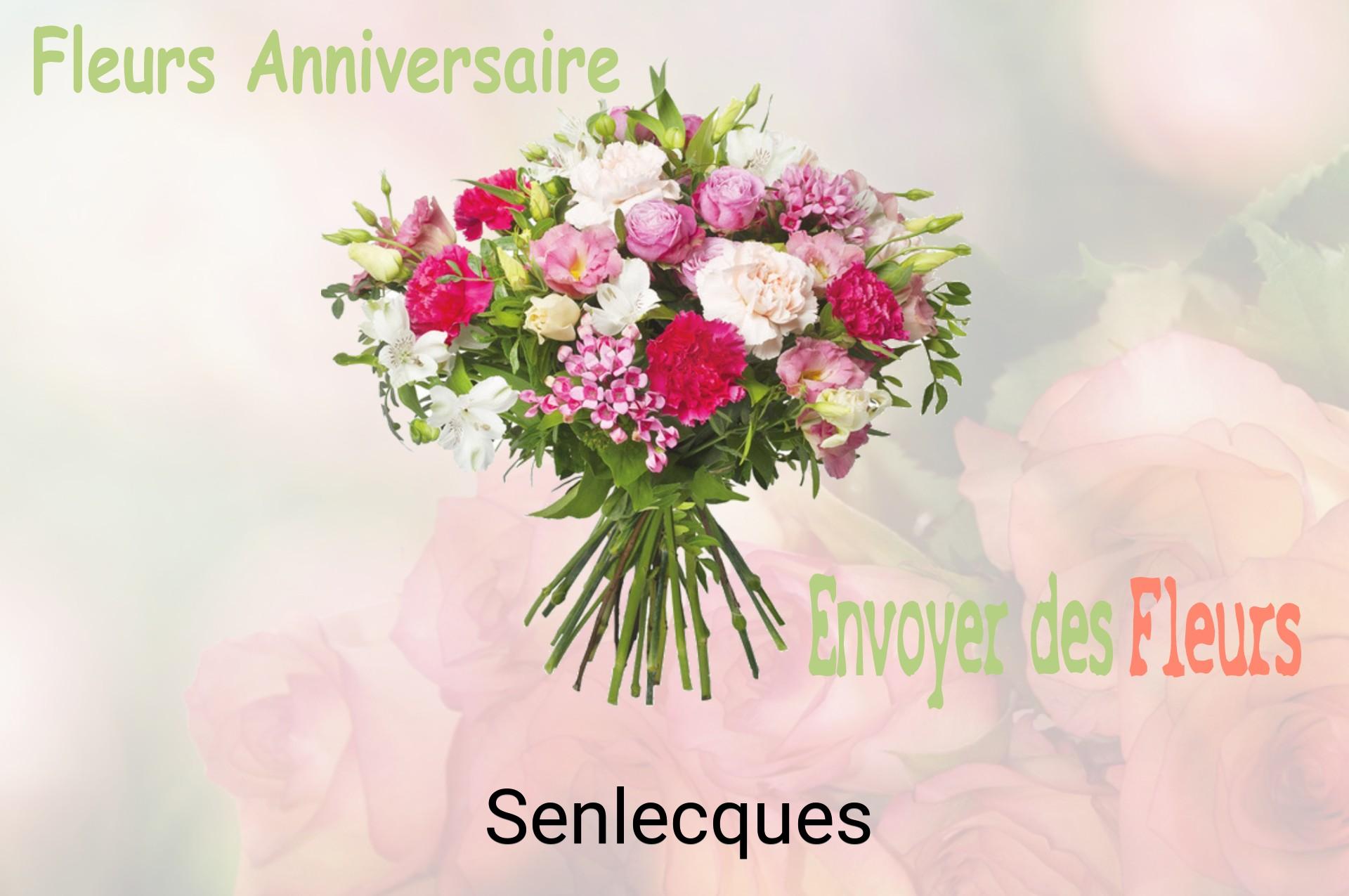Bouquet de fleurs d’anniversaire livré à Senlecques